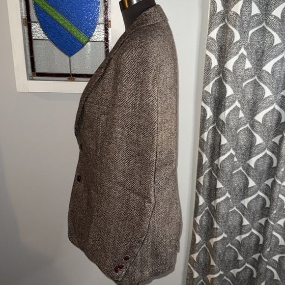 Harris Tweed Vintage Wool Sport Coat SZ 40R - Picture 7 of 12